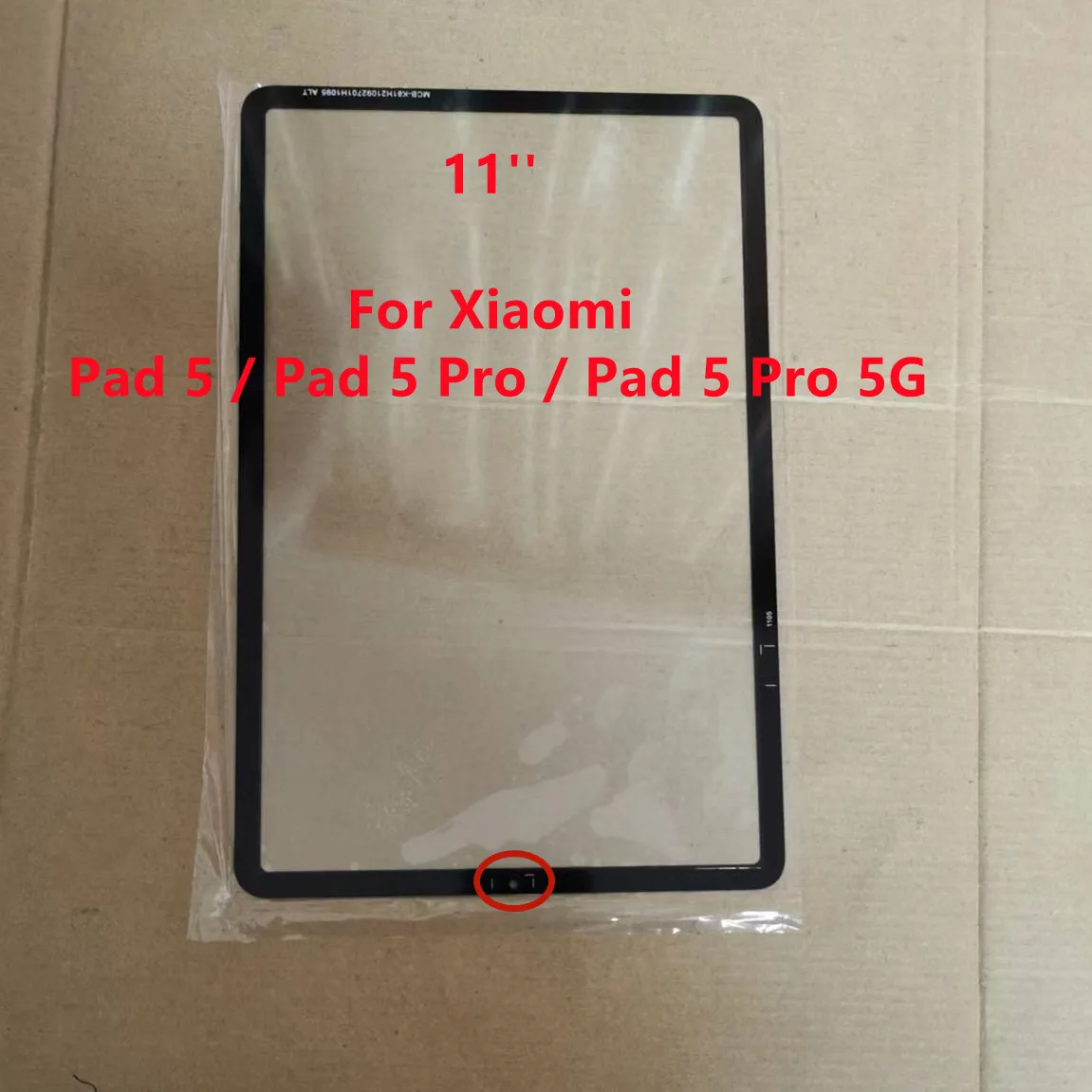 New Glass + OCA Original 11'' For Xiaomi Pad 5 / Pad 5 Pro / 5G XIAOMI MI PAD 5 Touch Screen Front Cover Lens LCD Outer Panel