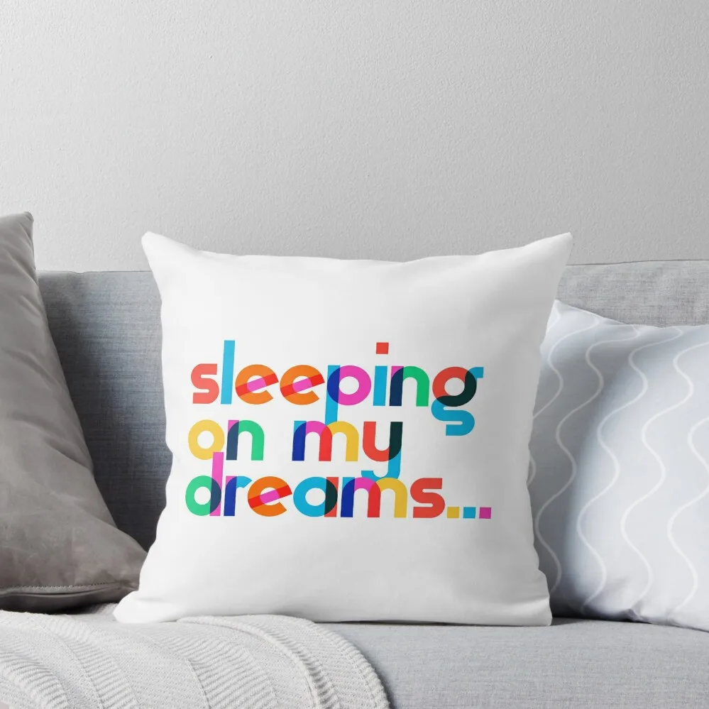 النوم على أحلامي رمي وسادة أريكة أغطية الزخرفية وسائد الأريكة السنة الجديدة الوسائد الزخرفية لغرفة المعيشة وسادة #1