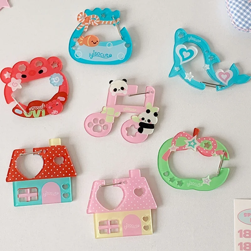 الاكريليك حامل سلسلة مفاتيح من الكرتون Ins نمط منزل الموسيقى ملاحظة أبل على شكل ديكور لحقيبة قلادة هوك Diy بها بنفسك مفتاح معلق #2