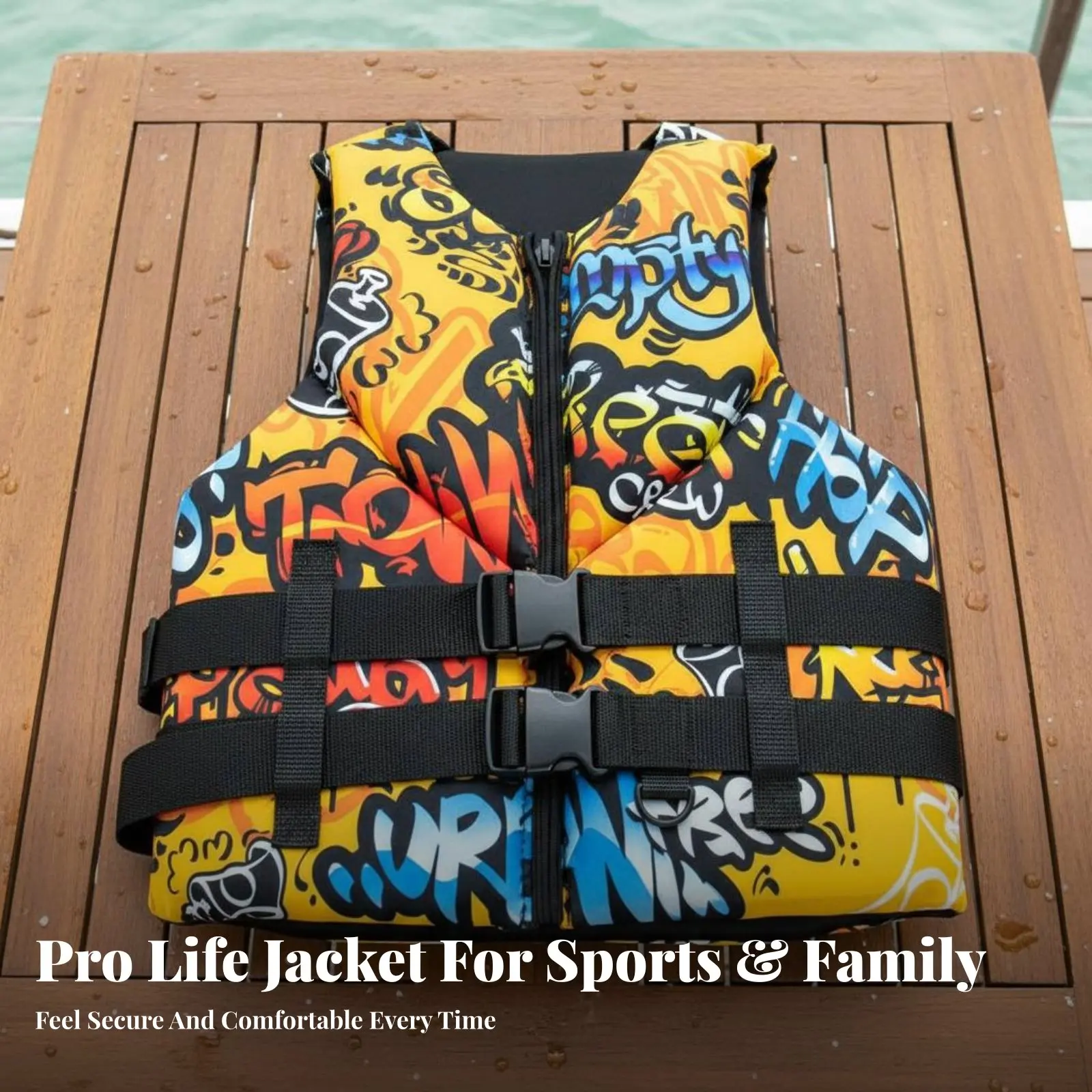 

Жилет для плавания: легкий, долговечный, индивидуальный, для взрослых, с регулируемой посадкой, жилет-поплавок