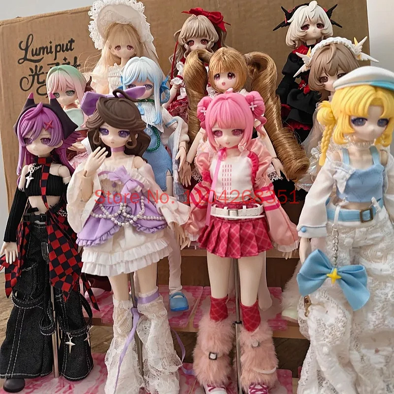 Nova Eight Scale Bjd Blind Box E Alike Girl Group Articulated Figure Collectible Trendy Desktop Decor Cute Mdoel Collection Toys view 6