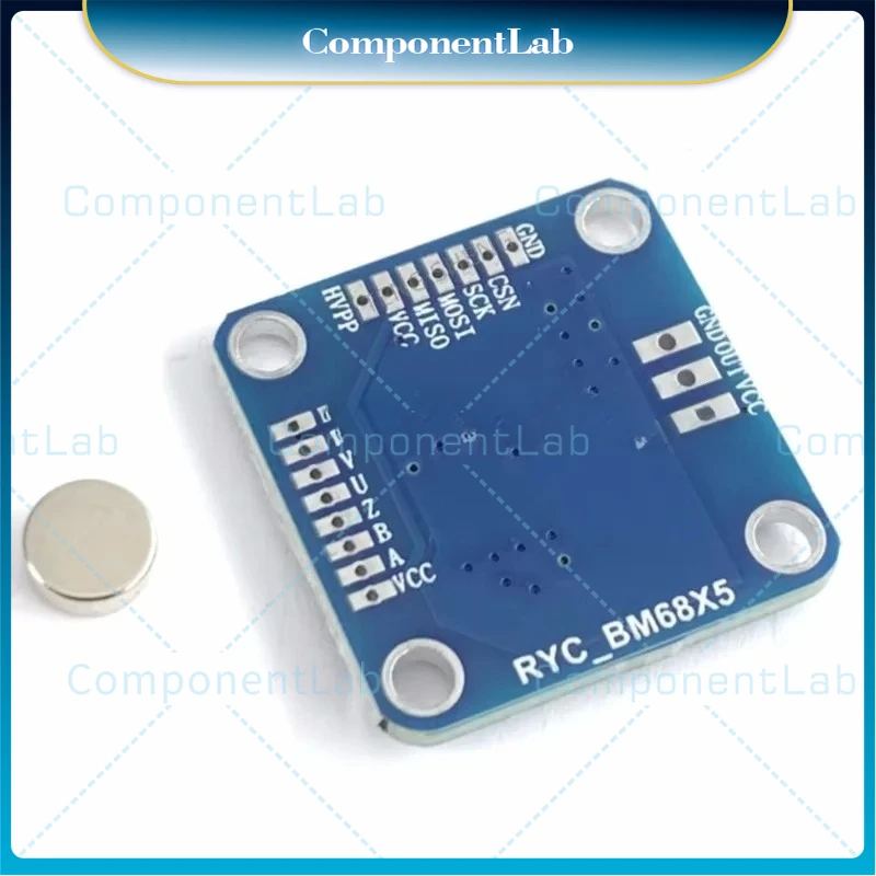 2-8pcs New original MT6825 magnetic encoder 18Bit suitable for step brushless motor ABZ1-4096 line SPI communication UVW output