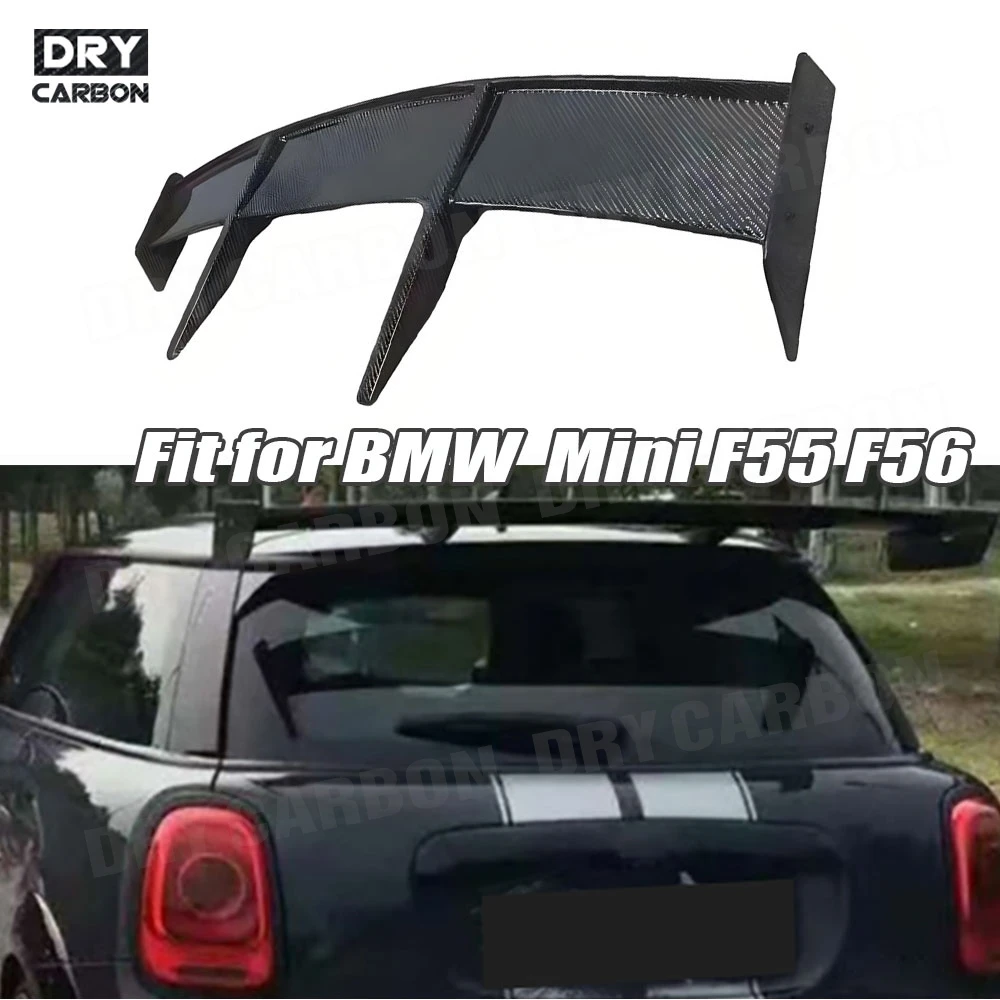 

Настоящий карбоновый задний спойлер на крышу для BMW Mini F55 F56 2014-2016 годов, тюнинг и декор для автомобиля