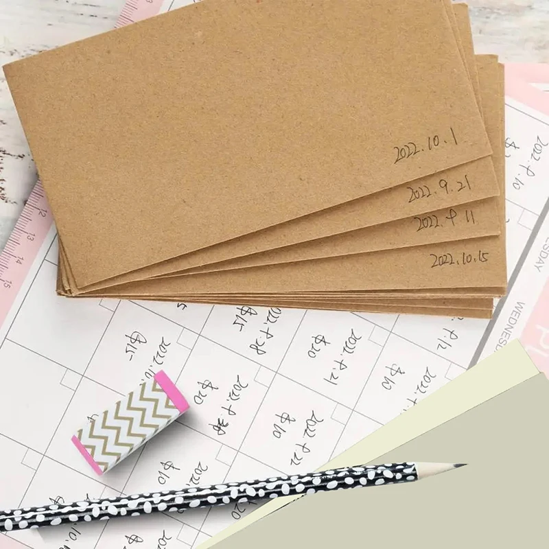 50Pcs Cash Envelopes Money Container Ultra-Thin DIY Coin Storage Envelopes Cash Storage Bags Kraft Paper Coin Cash Pouches