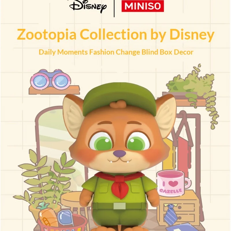 سلسلة الحياة اليومية Zootopia الجديدة - فستان Judy Hopps Nick Wilde العصري صندوق أعمى قابل للجمع صندوق غامض هدية عيد الميلاد #2
