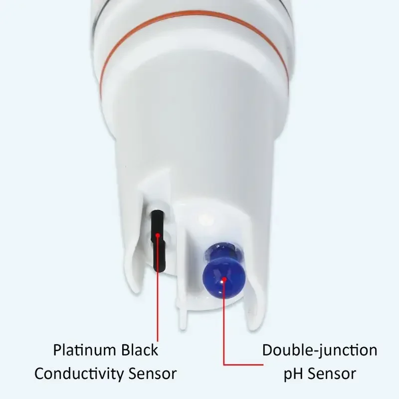 

IN STOCK NEW Pocket Multi-Parameter Digital Water Quality Meter Measure pH mV TDS EC Salinity With Bluetooth Wireless Data Stora
