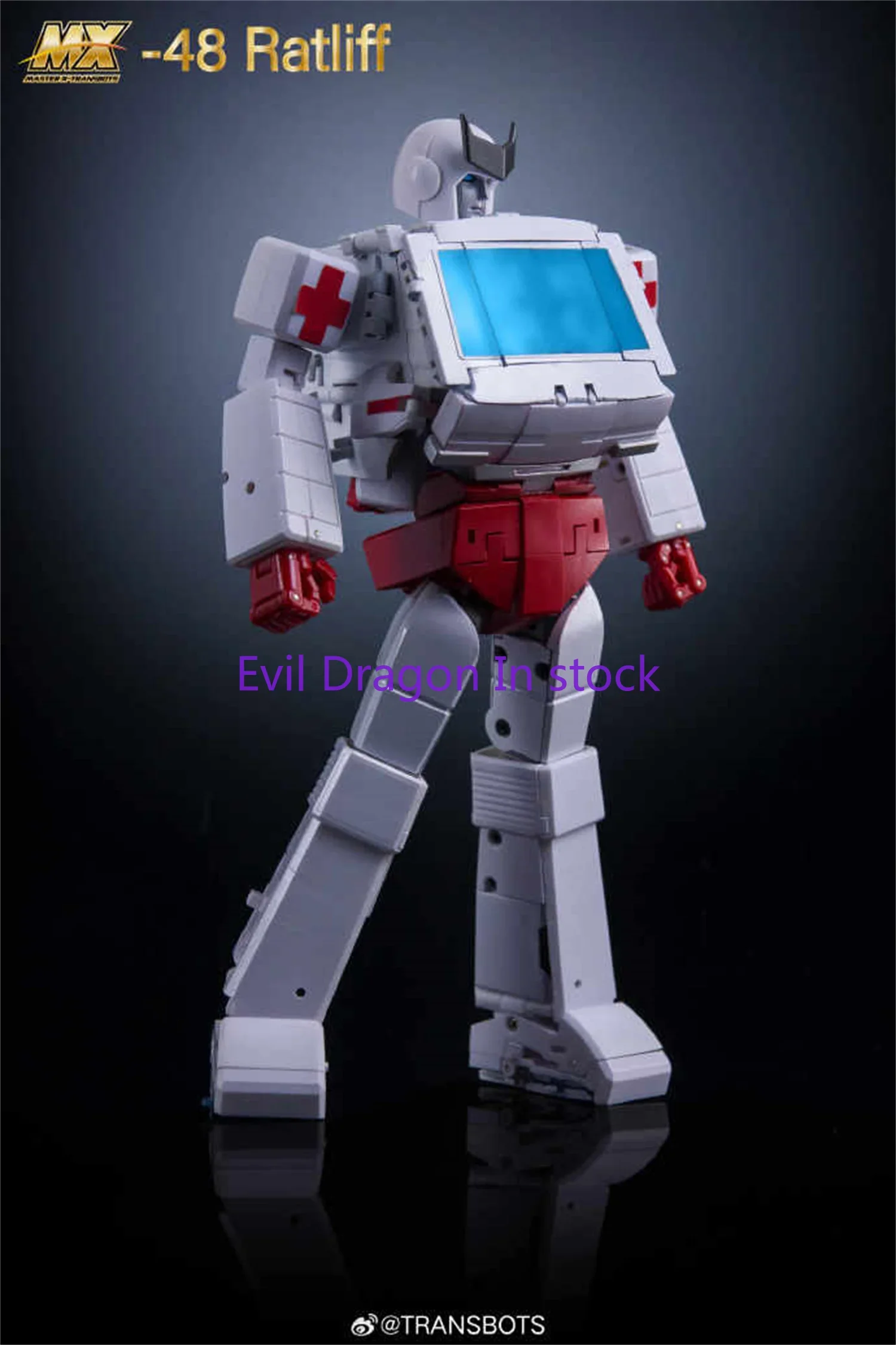 

In Stock Transformation Toy X-Transbot MX-48 MX48 Ratchet Metallic G1 Action Figure Toy Collection Gift