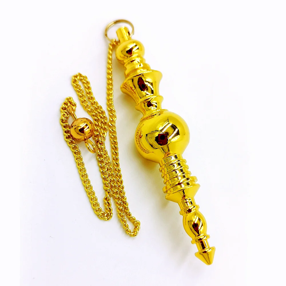 

Медная металлическая подвеска гадания маятник для подвешивания удачи балансировка Wicca античное серебро Цвет Dowsing инструмент Уэйн пендуло