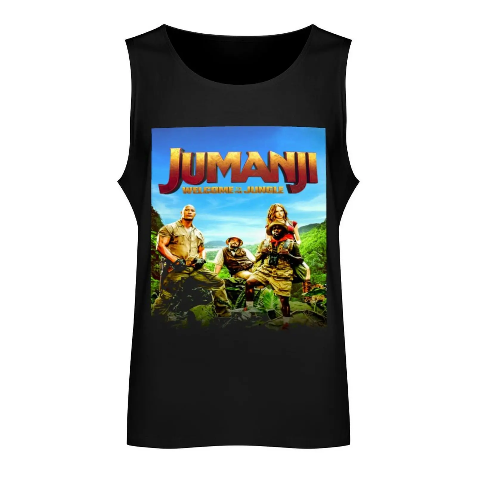 JUMANJI FANTASY Tank Top t shirt sleeveless gym shirt man fitness Men's sleeveless gym shirts