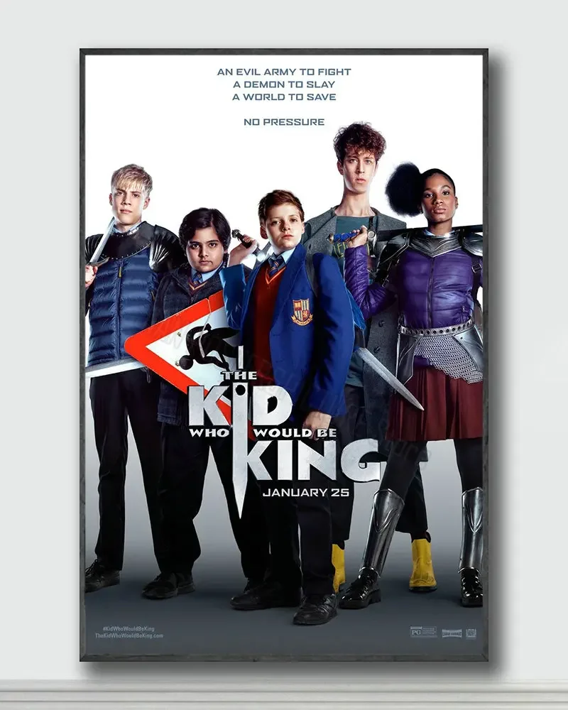 NJ137 The Kid Who Would Be King Movie 1 Silk Posters and Prints wall art Art Poster Home Decor