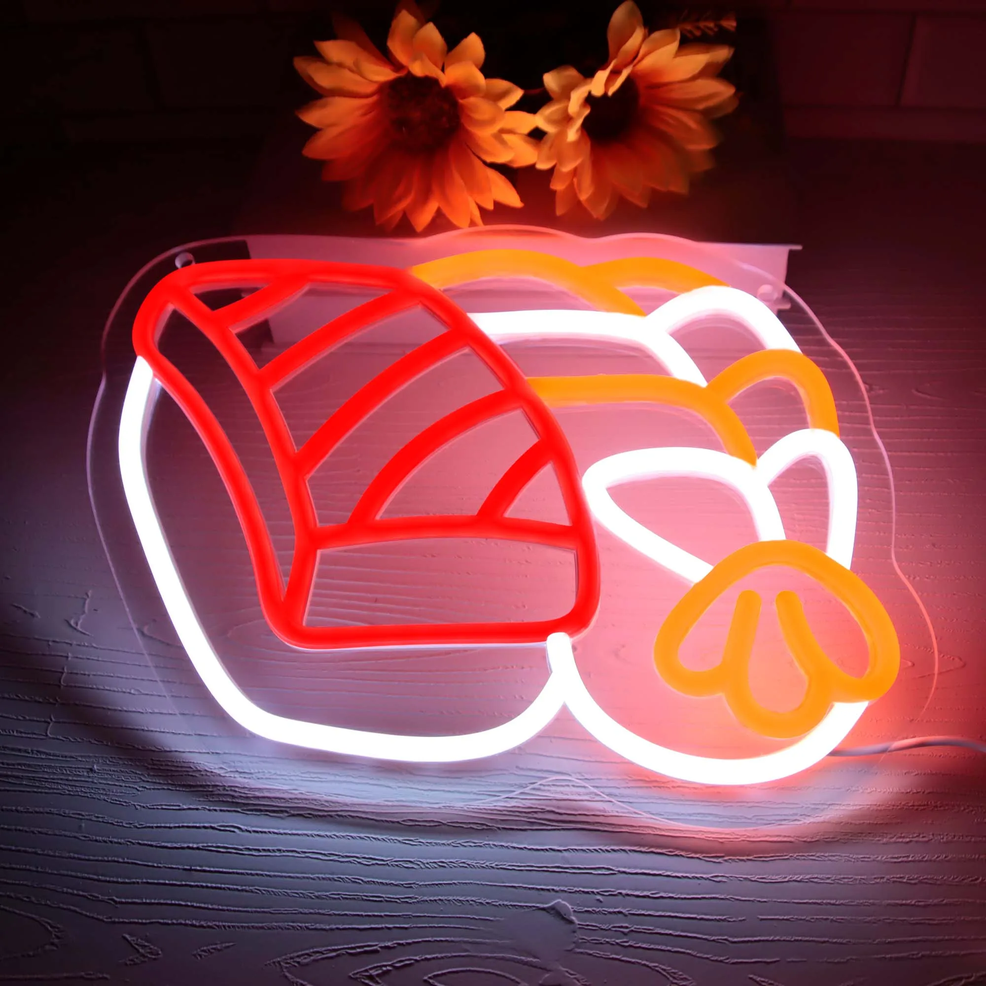 Sushi LED Neon Sign Japanese Food LED Light Sign Sushi Restaurant  Bar Shop Decoration Neon Lights Decor