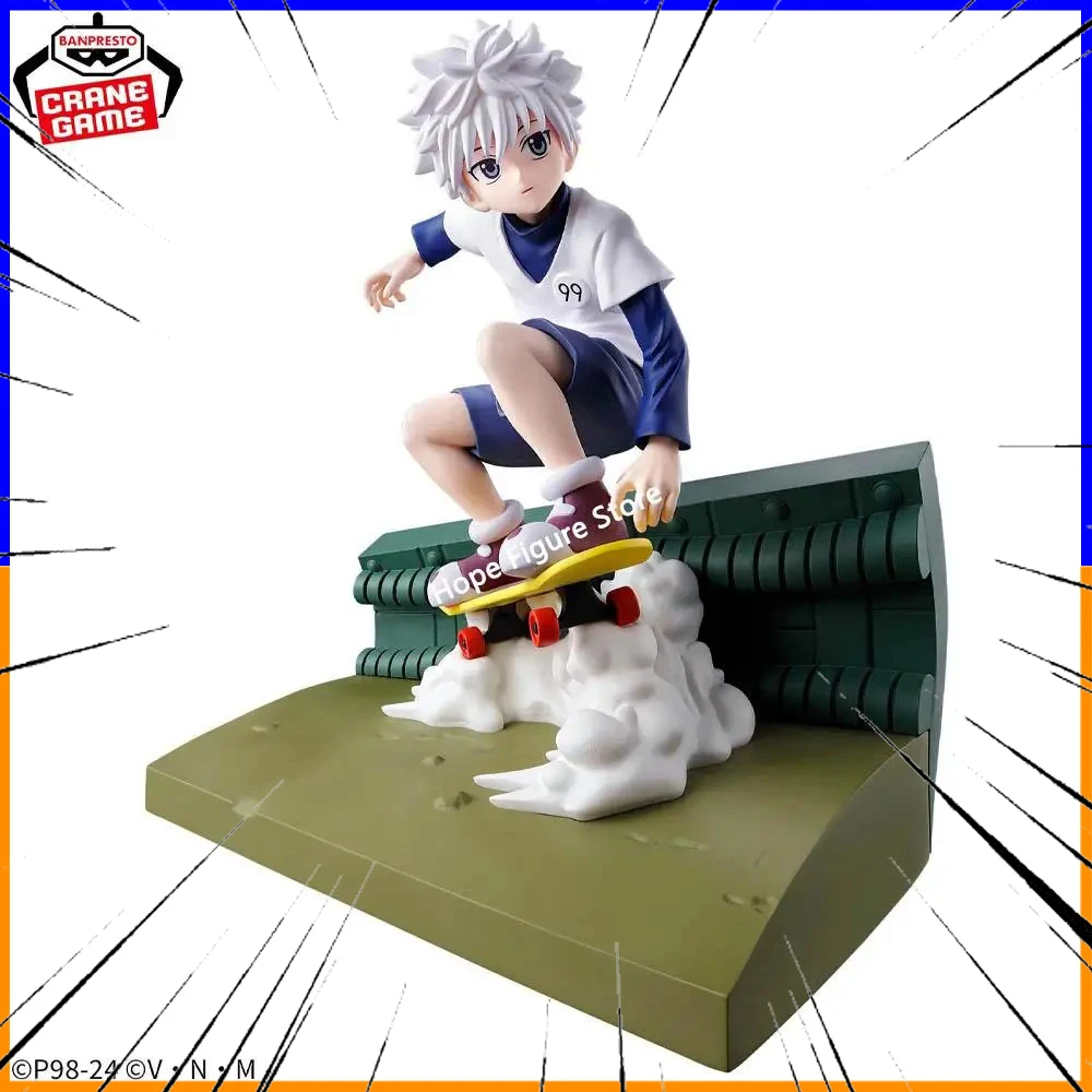 

In Stock Original BANPRESTO Memorable Saga HUNTER HUNTER Killua Zoldyck Killua Figure Anime Model Genuine Toy