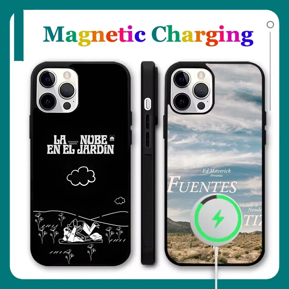 

LA NUBE EN EL JARDIN Ed Maverick Phone Case For iPhone 16,15,14,13,12,11,Pro,Max,Plus,Mini,SE Magsafe Magnetic Wireless Charging