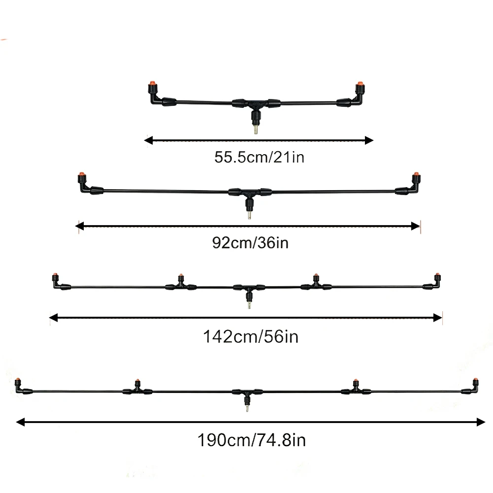 21Pcs Set 4-Nozzle Sprayer Boom Set With 1/4-inch Brass Connector For Adjustable Length Compatibility With Sprayers