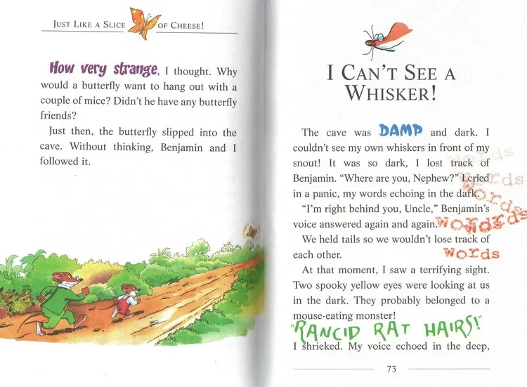 10 Books Geronimo Stilton 1-10 Mouse Reporter English Color Picture Adventure Novel Manga Comic Story Chapter Book Kids Children