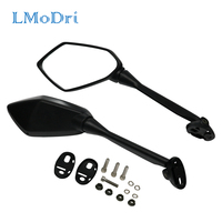 LMoDri Motorcycle Mirrors Sport Bike Scooter Rear View Mirror For Honda CBR F4 HYOSUNG GT Kawasaki Ninja Replacement For Racing