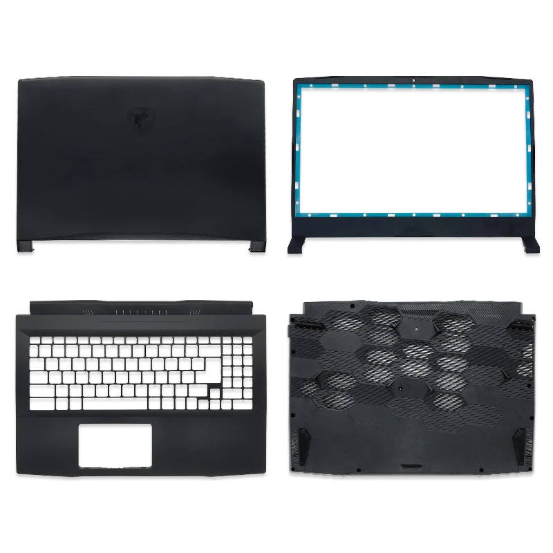 

NEW Laptop Top Case For MSI GF66 MS-1581 1582 Katana GF66 Series LCD Back Cover/Front Bezel/Palmrest/Bottom Case Black 15.6 Inch