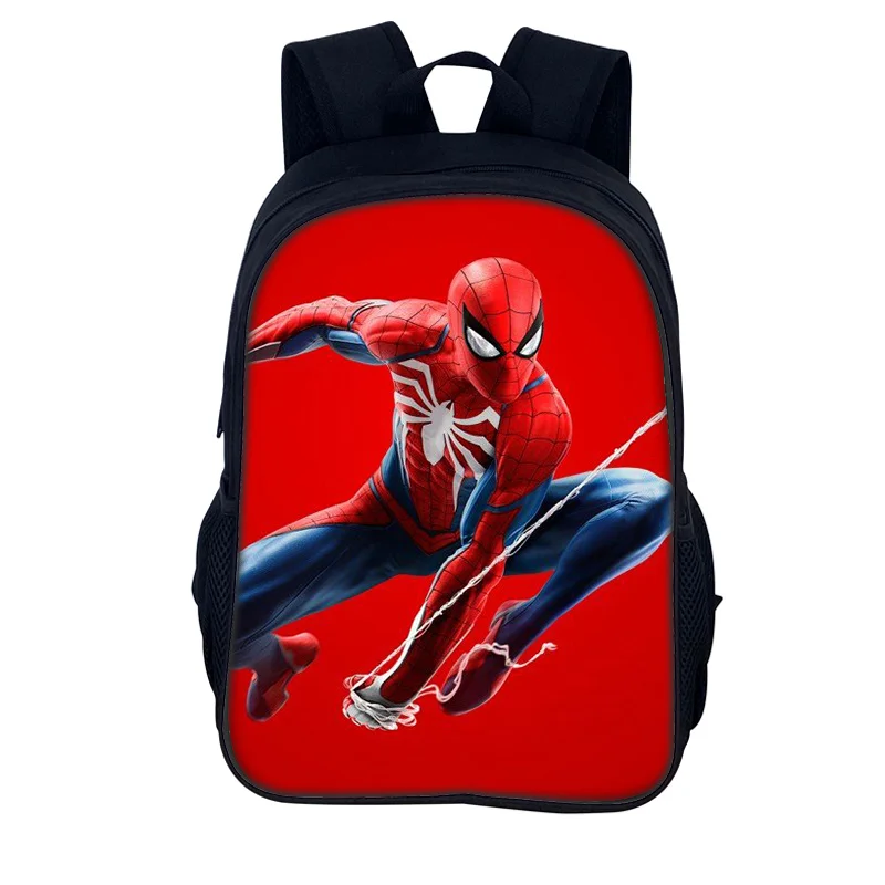 الأفلام الشعبية الرجل العنكبوت حقيبة مدرسية للأطفال سوبر أبطال الكمبيوتر حقيبة الظهر التخييم حقائب الكتب المتينة للأطفال أفضل هدية