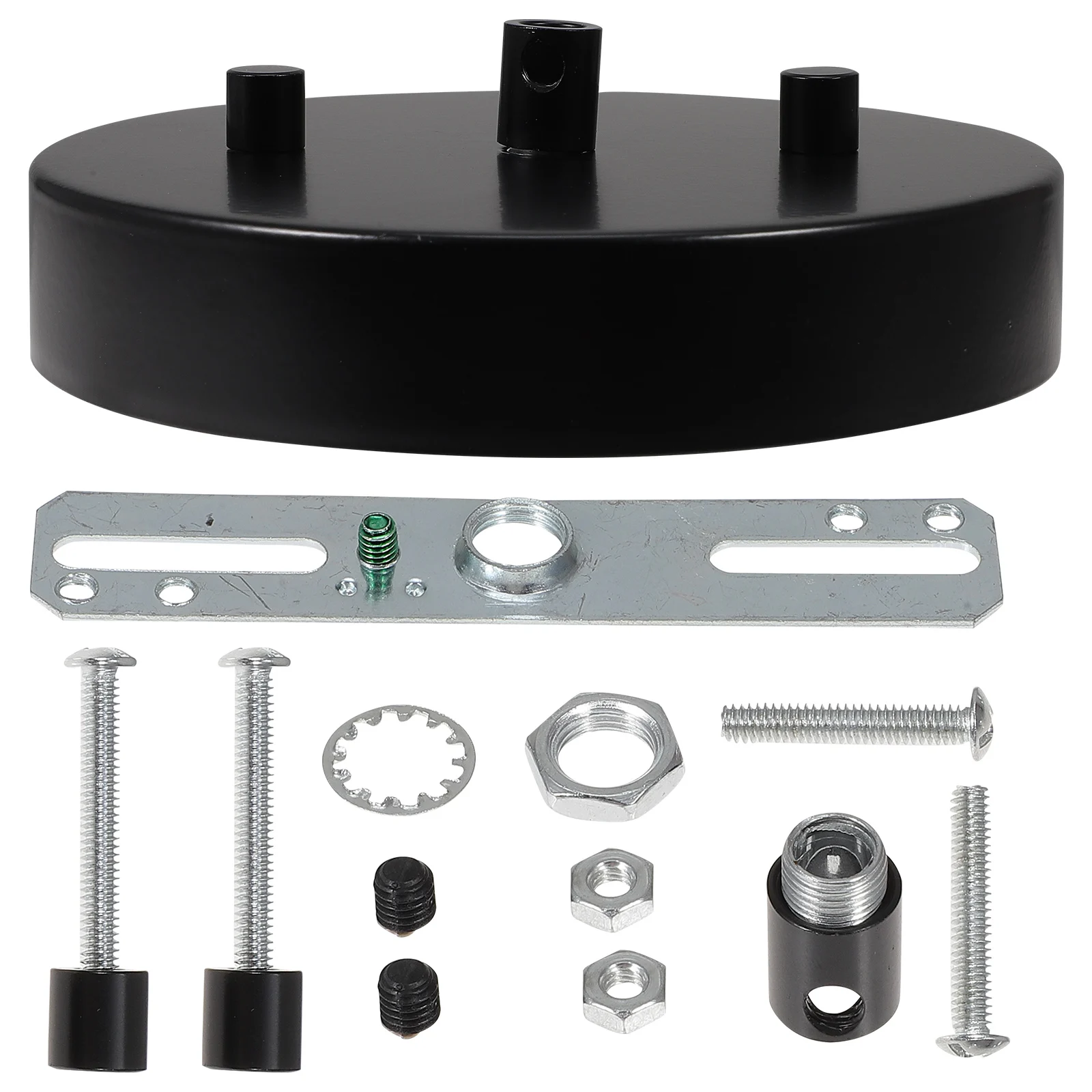 

1Set Ceiling Cover Plate Pendant Light Canopy Kit Ceiling Fixture Mounting Bracket Replacement Easy Install