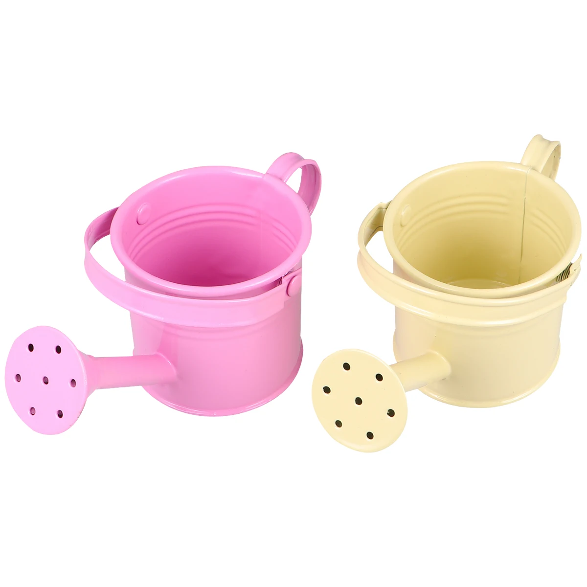 

2pcs Children Watering Pot Durable Large Capacity Long Mouth Leakproof Thick Base Outdoor Plants Plastic for Kids