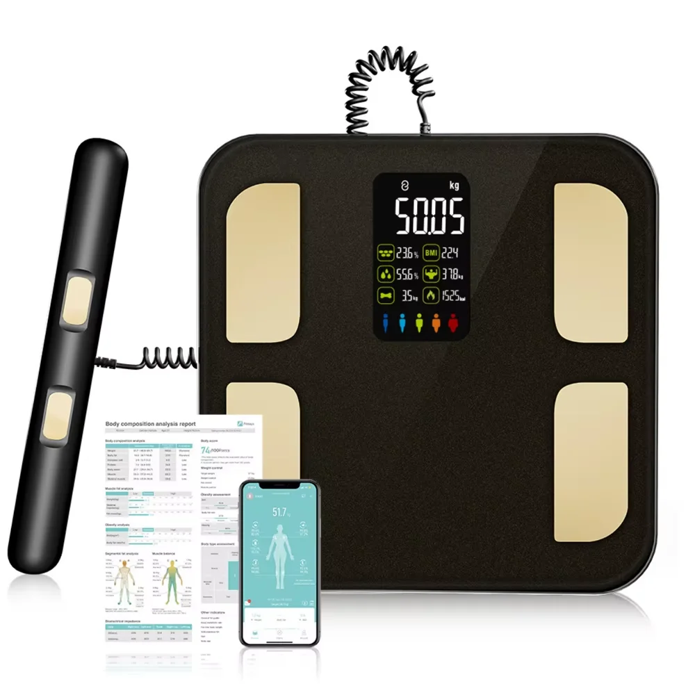 

High Quality Smart Bluetooth Body Fat Scale - Digital Weight BMI Analyzer with APP Sync for Fitness and Health