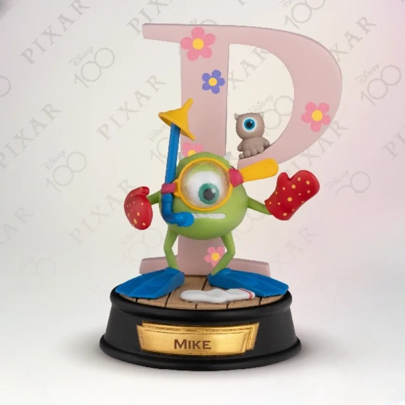 Disney 100 Years Celebration Alphabet Model Woody Pixar Jumping Lamp Desktop Decoration Figurine Finding Nemo Youthful Adults