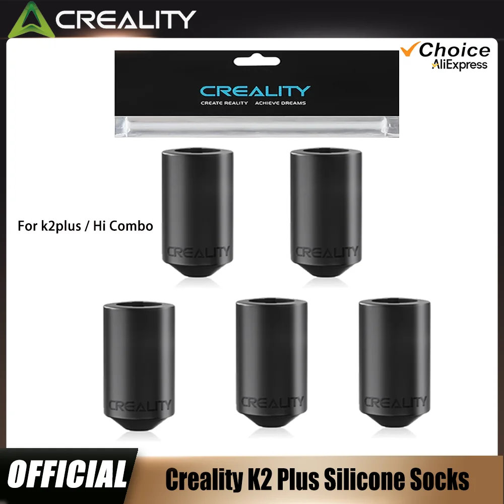 

Creality Original K2 Plus Silicone Socks, K2 Plus Hotend Silicone Cover, Heating Block Insulation Cover,for K2plus/Hi Combo