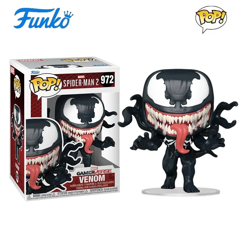 

Funko POP Original Spider-Man 2 Kraven Miles Morales Peter Parker Venom Action Figure Toys for Boys Girls Kids Gift