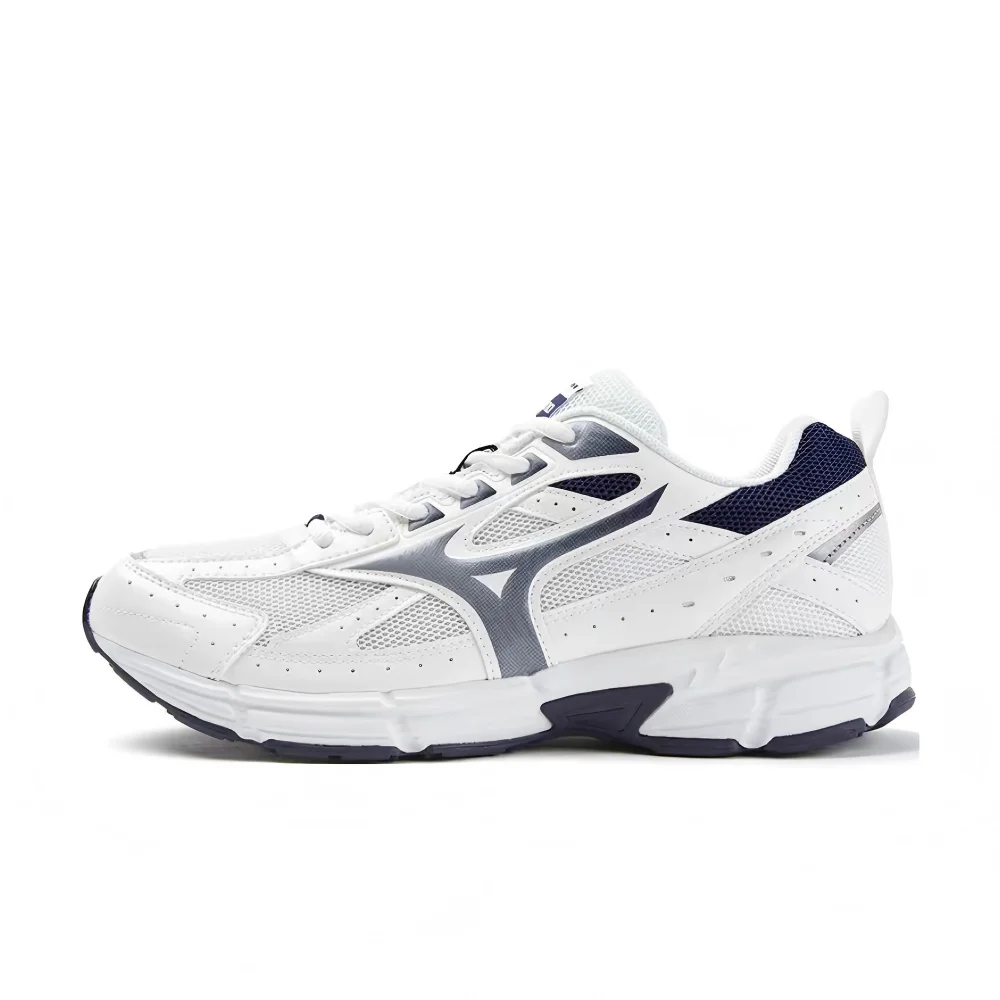 Mizuno Speed Unisex White Retro-Style Runners – Sporty Non-Slip Outsole, Breathable Upper & Durable Comfort D1GH223009