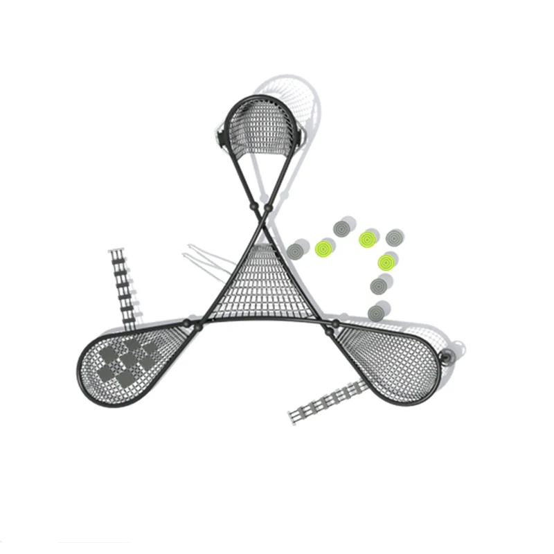 

Climbing Net Outdoor Structure Playground Climbing Rack with Stainless Steel Game Set Equipment with Various Game Elements