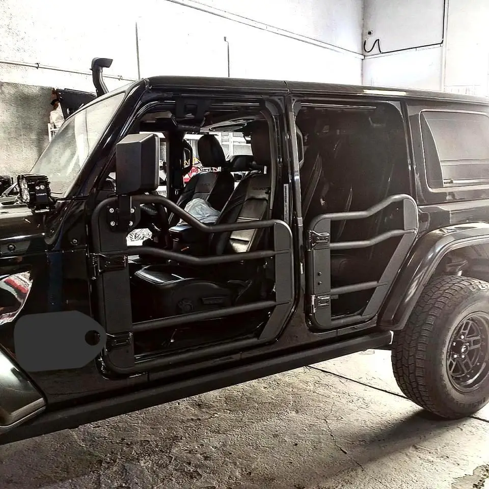 

Tubular Door for Wrangler JL Front Door with Rearview Mirrors