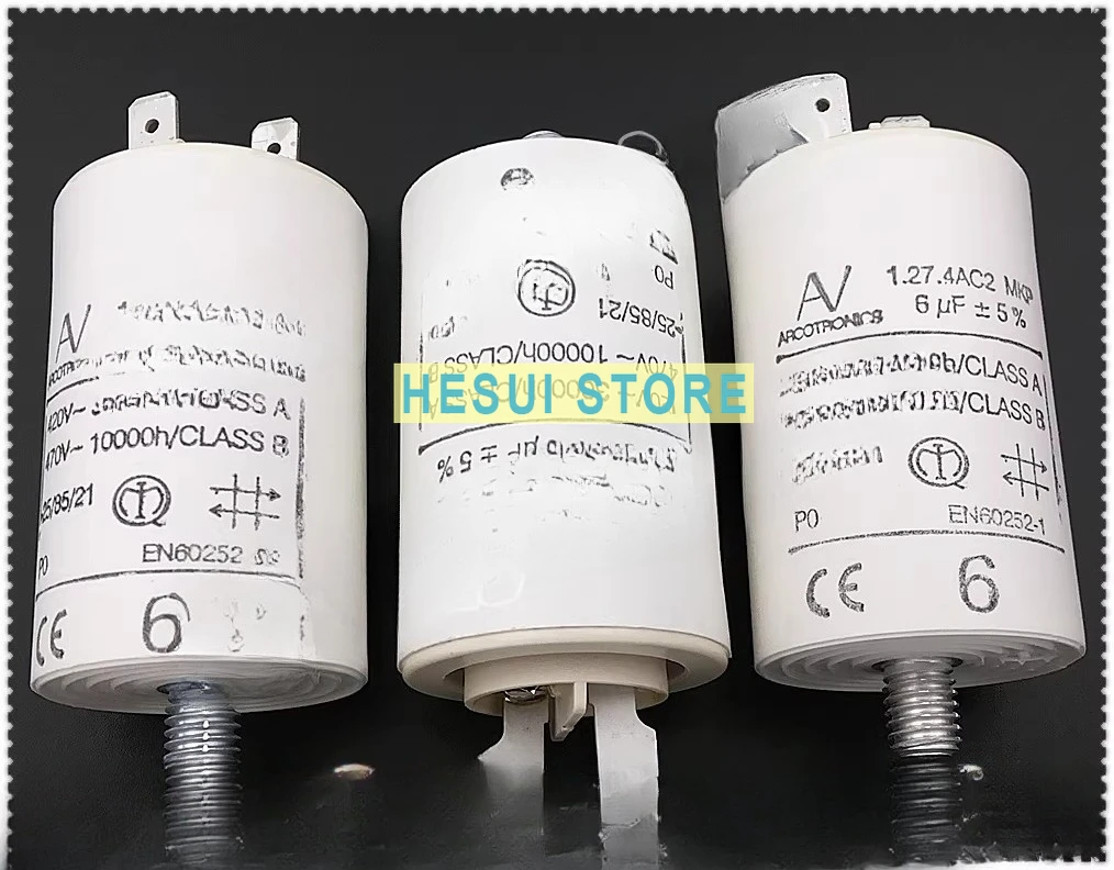 

Конденсатор для запуска двигателя ARCOTRONICS/AV 1.27.4 AC2 MKP 6uF