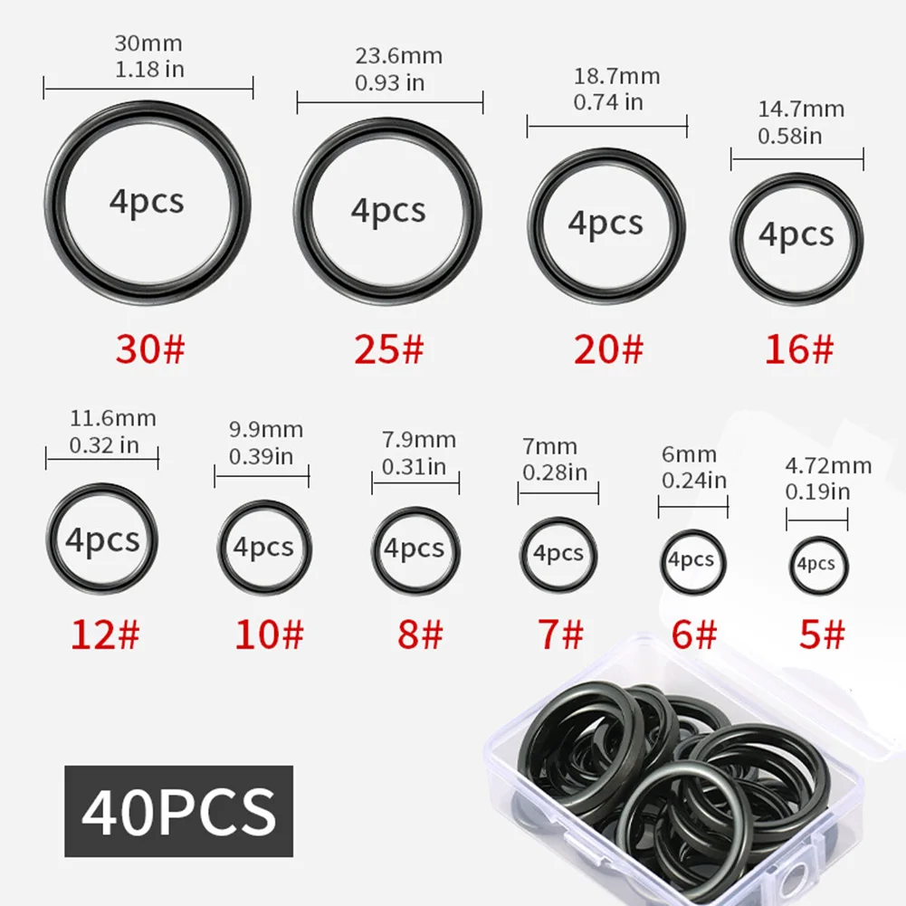 Fishing Rod Maintenance Fishing Rod Guide Rings Stability Multiple Diameters Easy Replacement Fishing Rings Fishing