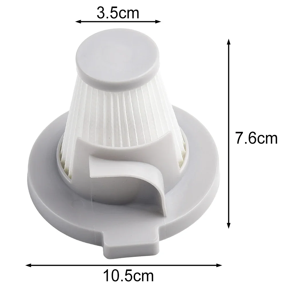 6/2 قطعة طقم استبدال مرشح المكنسة الكهربائية 10.5*7.6*3.5 سنتيمتر ل IonVac ل ZipVac 8842 3 في 1 حبالي مكنسة كهربائية جزء الملحقات