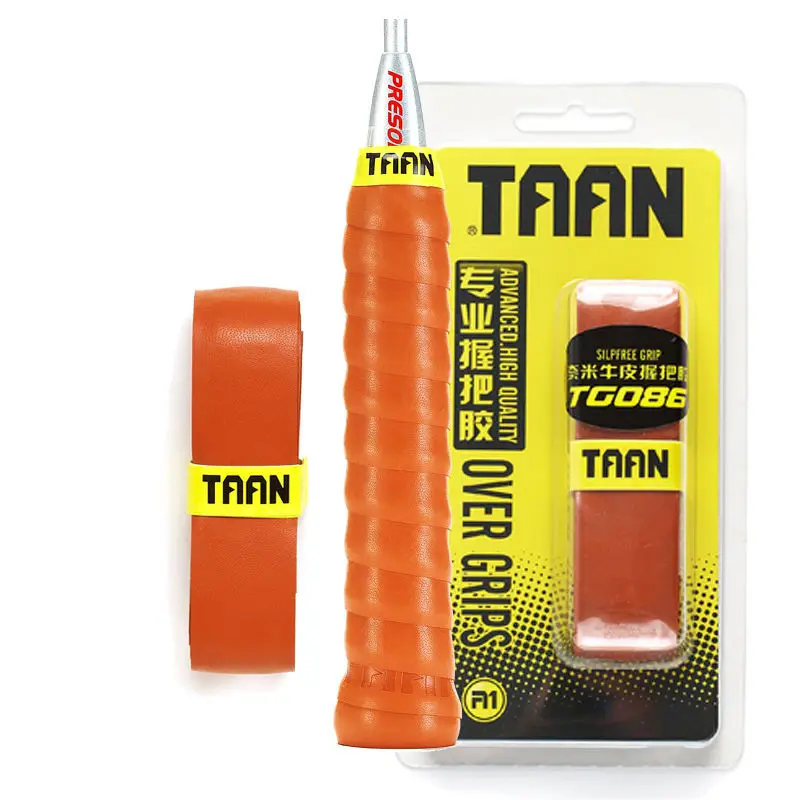 1 pc Free shipping TAAN TG086 Tennis Overgrips Imitation leather grip tennis rackets grip thick badminton overgrips