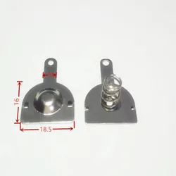 100pcs 18650 battery pack 16MM*18.5MM spring contact piece battery box positive and negative single pole battery 50pairs