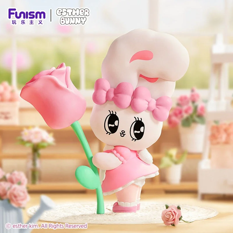 

Funism Authentic Eslie Bunny Blind Box Kawaii Cute Trendy Collectible Figure Desktop Decoration Girl Cute Birthday Gift Collect