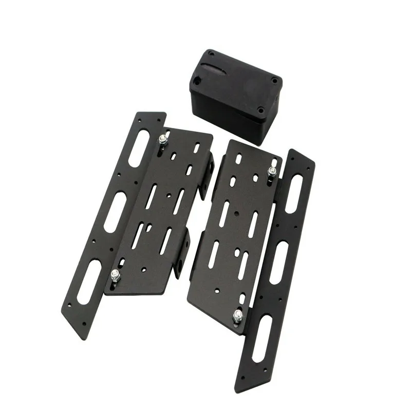 KYX Racing Aluminum Rock Sliders Upgrades Parts Accessories for 1/10 RC Crawler Car Axial SCX10 II 90046 90047