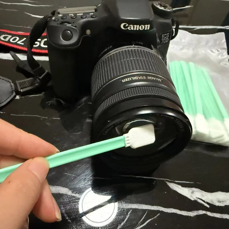 Imagen 6: Hisopos de limpieza sin polvo de doble capa, juego de cepillos multiusos para instrumentos de precisión, manualidades, electrónica para el hogar, 20 piezas