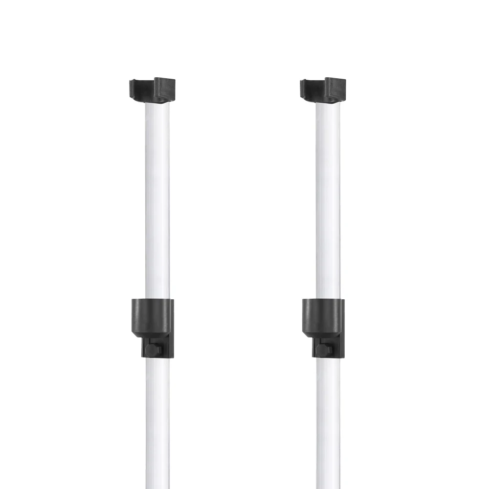 Soporte Caña de Pesca para Surfcasting, Regulable Económico Sin Pintar. Medidas: 75cm, 100cm y 120cm - Lote de 2 Unidades
