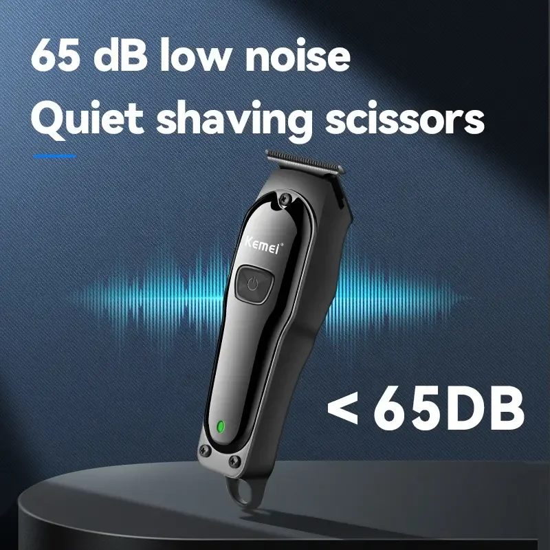 Kemei KM-9317 Stainless Steel Body Professional Facial Epilator Trimmer Electric Hair Clipper