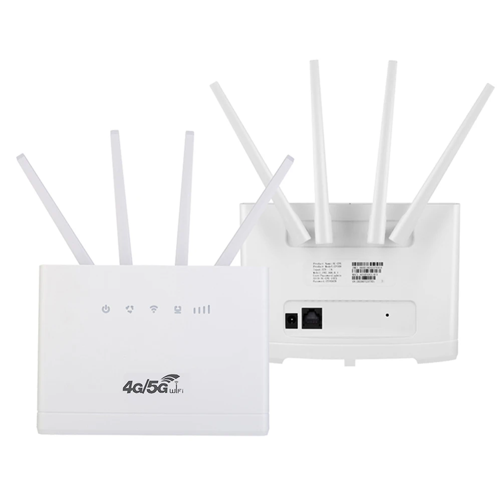 CP109 4G LTE Wireless 150Mbps Speed CPE Routers Wifi Hotspot Router Home With 4 Antenna SIM Card Slot