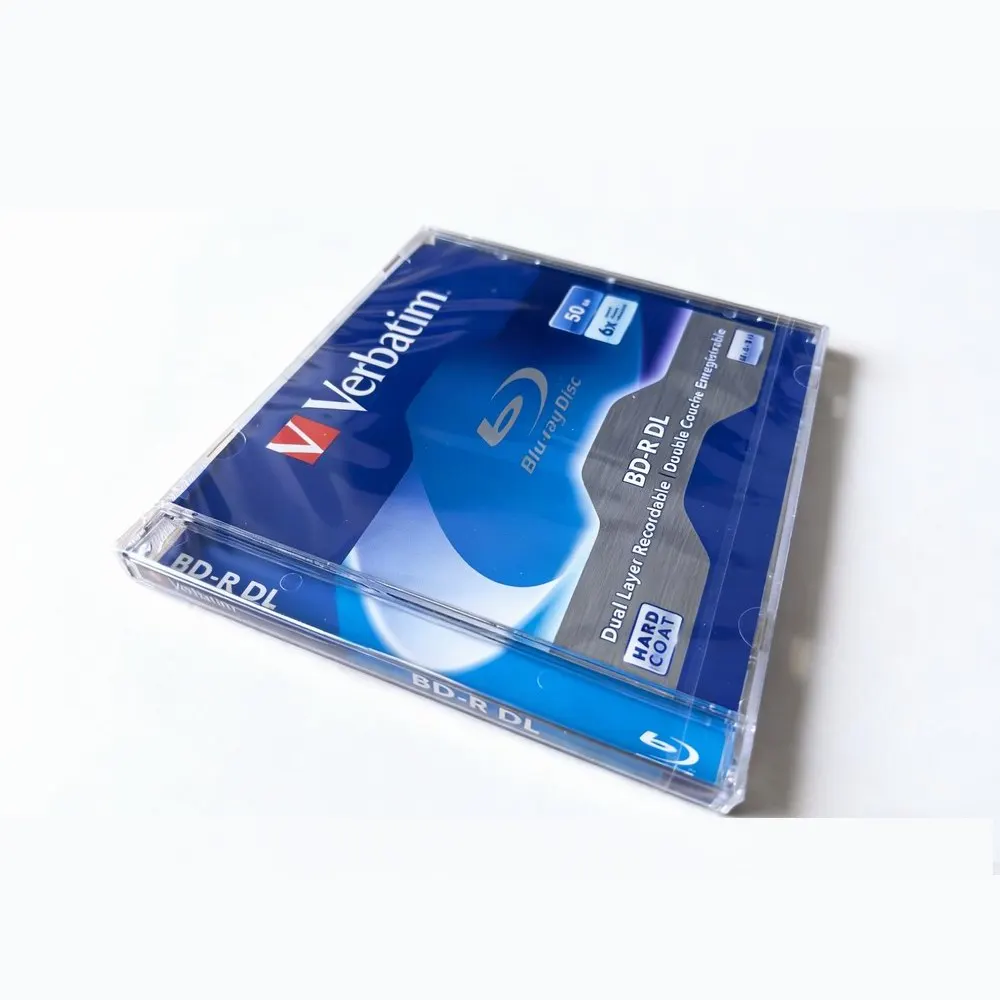 블루 레이 디스크 BD-R DL 50GB, 6X BDR 블랭크, 이중 레이어 기록 가능
