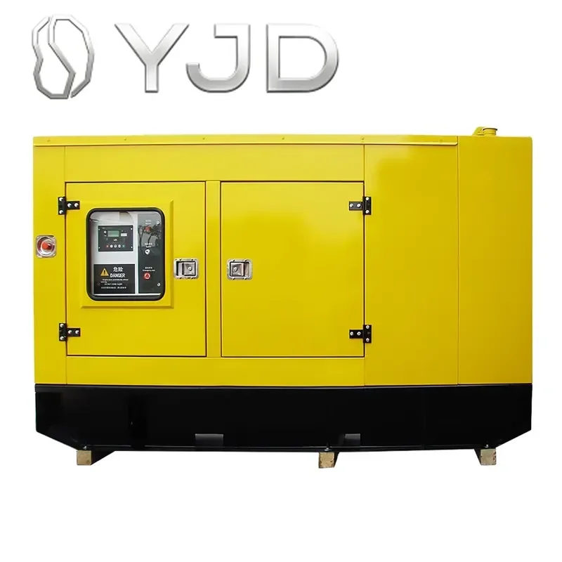 Silent Diesel Generating Set 188kva Backup Genset 150kw Power Single Phase 50Hz Soundproof Auto Start