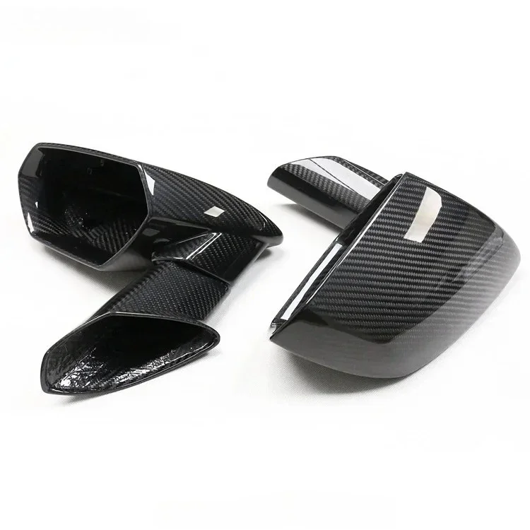 

High Quality Car Rearview Mirror Cover for Lamborghini LP600 LP610 LP620 Huracan Roadster Dry Carbon Fiber Mirror Cover