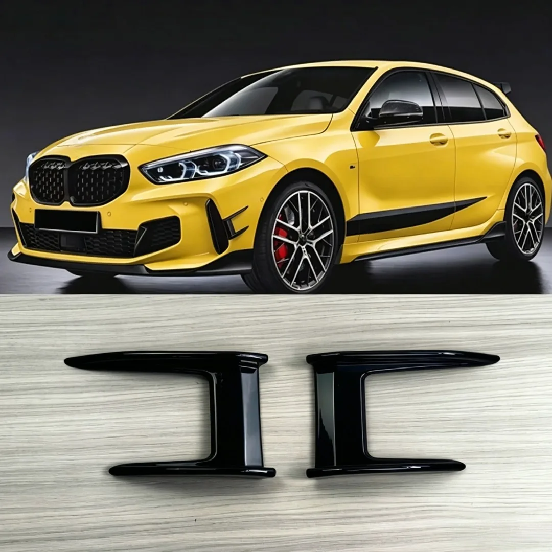 Frontstoßstangen-Seitensplitter für BMW 1er F40 118i M135i 128ti 120d 2020-2023 Karosserie-Kit Tuning Styling Zubehör Erweiterung – Detail 9