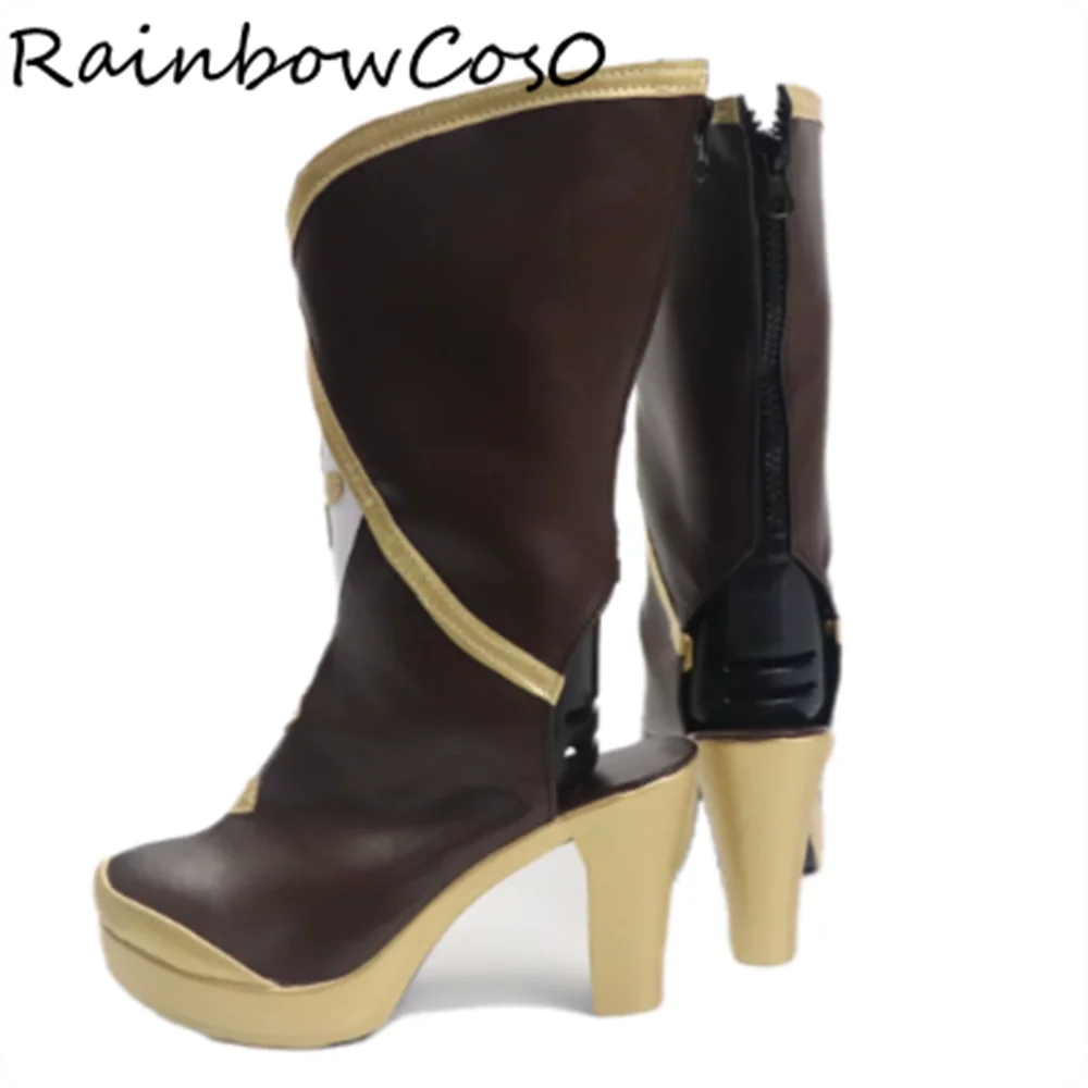 Reisalin Stout Ryza Atelier Ryza Ever Darkness the Secret Hideout Cosplay Shoes Boots Game Anime Halloween W5850