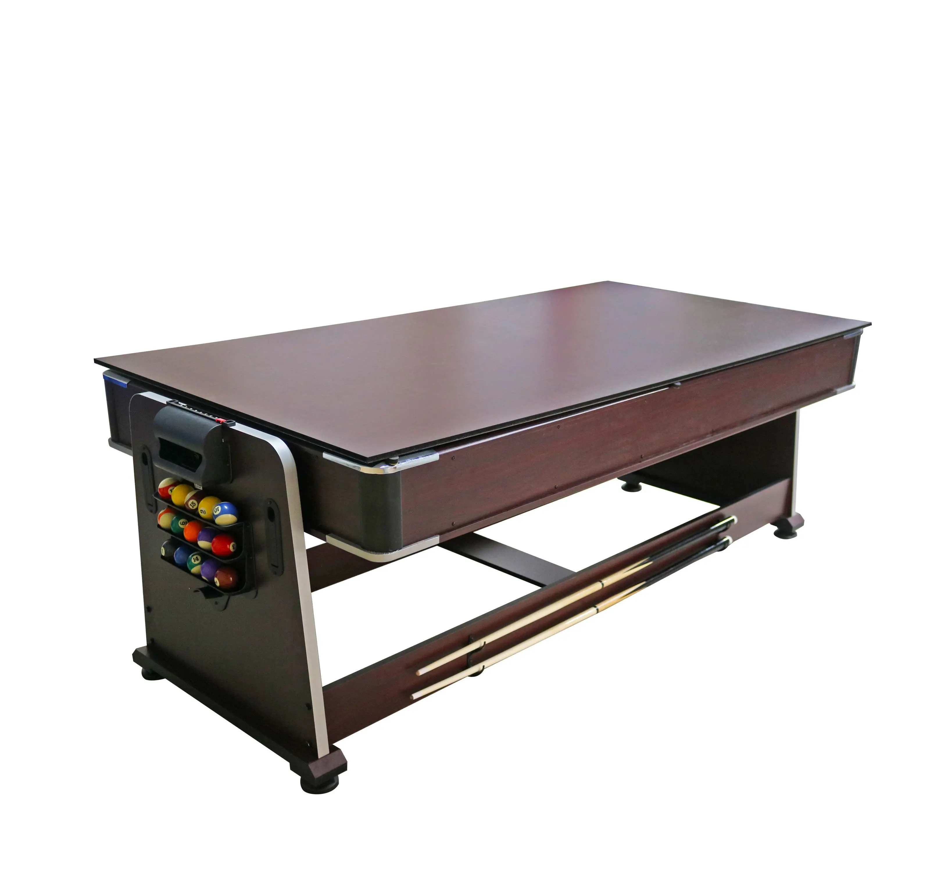In Stock Wholesale Flip 4 in 1  Billiards Multi Function Game Table
