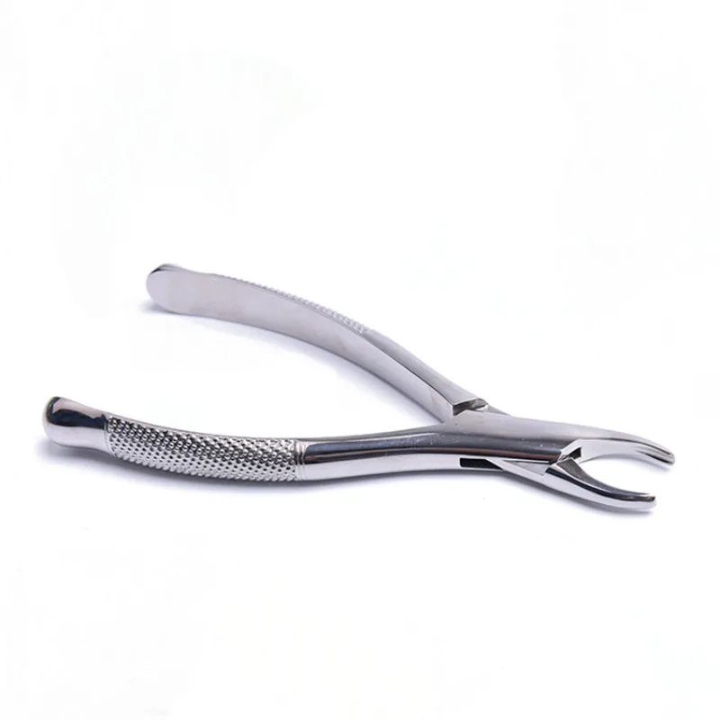 Dental extraction forceps adult and child stump artifacts Oral milk tooth instruments