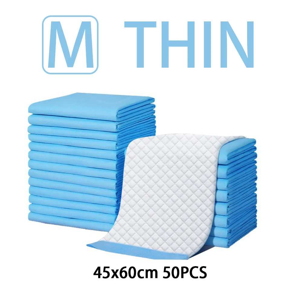 100/50/40/20PCS Absorberende Honden Luiers Wegwerp Puppy Training Pee Pads Droog Schoon Kussen hond Levert pañales para perros